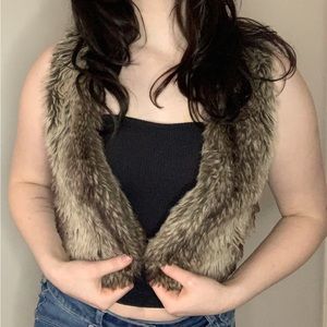 Fur vest
